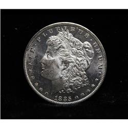 DMPL  1885-o Morgan Dollar grades Choice Uncirculated Gem ms64 DMPL ++PQ