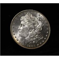 1885-p Morgan Dollar $1 Grades Choice Uncirculated ms64