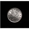 Image 2 : 1902 Liberty 'V' Nickel Grades Gem Uncirculated ms65