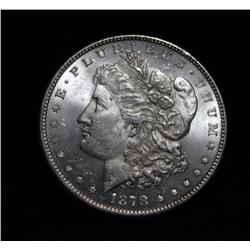 1878-p 7/8TF Morgan Dollar $1 Grades Choice Uncirculated ms64