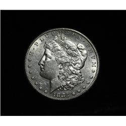 1883-s Morgan Dollar $1 Grades ms61