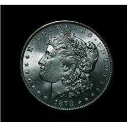 STUNNING 1878-p Reverse of '79 Morgan Dollar Grades Gem Uncirculated ms65