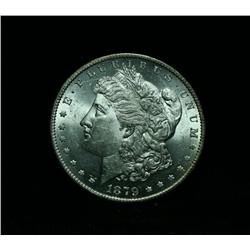 1879-o Morgan Dollar Grades Choice ms64+ PQ