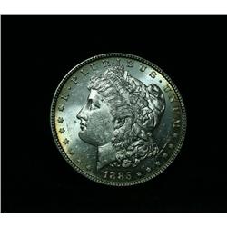 1886-p Morgan Dollar Grades Choice Uncirculated ms64  Beautifully toned