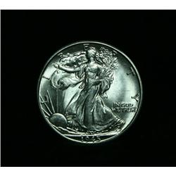 1945-d Walking Liberty Half Dollar Grades Gem Uncirculated ms65
