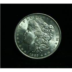 1889-p Morgan Dollar Grades Select Uncirculated ms63