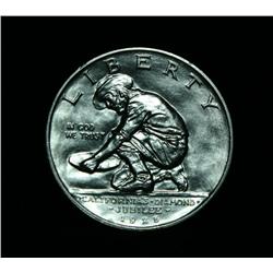 1925-s California Diamond Jubilee Commemorative Half Dollar.  Grades Gem Uncirculated ms65