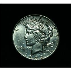 1923-s Peace Dollar grades au details net xf