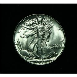 1946-p Walking Liberty Half Dollar Grades Choice Uncirculated ms64  PQ++