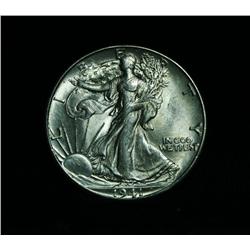 1941-d Walking Liberty Half Dollar 50c Grades choice Uncirculated ms64