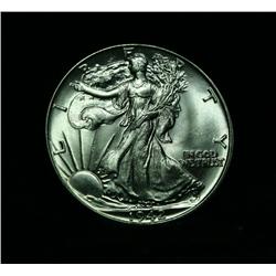 1942-p Walking Liberty Half Dollar 50c Grades Gem Uncirculated ms65