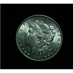 1880-p Morgan Dollar $1 Grades Choice Uncirculated ms64