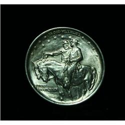 1925 Stone Mountain Memorial Commemorative 50c Grades ms64