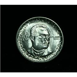 1951-p Booker T Washington Commemorative Half Dollar Grades Select Uncirculated ms63