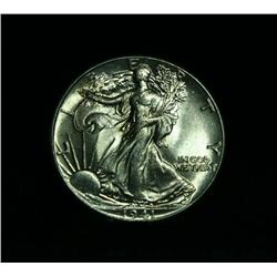 1941-p Walking Liberty 50c Grades Gem Uncirculated ms66