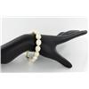 White Baroque Saltwater Pearl Bracelet & Earrings (JEW-1375)