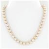 Rare Peach Saltwater Pearl Necklace (JEW-250H)