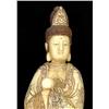Image 3 : Chinese Handcarved Bone Standing Tibet Buddha on Base (CLB-713)