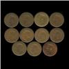 1940s British Geo VI Farthing 11pcs XF/UNC (COI-8957)