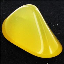 28.3ct Yellow Opal Freeform Cabochon (GEM-34264)