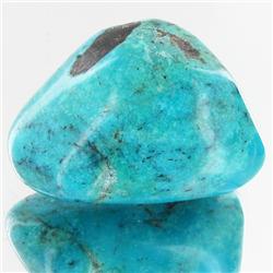 79.85ct Blue Mex. Turquoise Freeform Cabochon (GEM-33835)