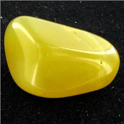 20.2ct Yellow Opal Freeform Cabochon (GEM-34382)