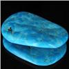 97.3ct Natural Turquoise Cabochon  (GEM-32671)