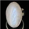 58.61ctw Moonstone Sterling Ring (JEW-2769)