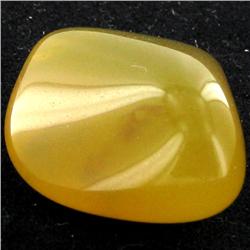 22.4ct Yellow Opal Freeform Cabochon (GEM-34380)