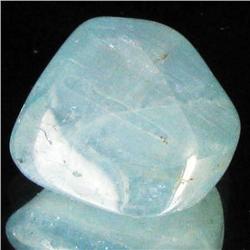 14.4ct Strong Blue Freeform Aquamarine Cabochon (GEM-33736)