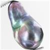 13.77ct Baroque Peacock Black South Sea Saltwater Pearl (GEM-33285)