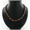 210ct Goldstone Nickel Bead Necklace (JEW-2183)