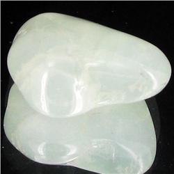 28.1ct Prehnite Freeform Cabochon (GEM-34026)