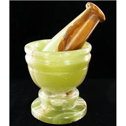 Thai Jade Mortar and Pestle (DEC-434)