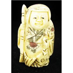 Chinese Handcarved Bone Netsuke (CLB-791)