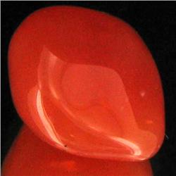 21.95ct Carnelian Freeform Cabochon (GEM-34084)