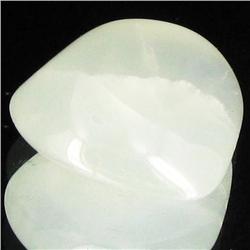 23.45ct Prehnite Freeform Cabochon (GEM-34034)