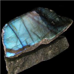 203.2ct Flashy Peacock Color Labradorite Slab (GEM-33657)