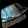 Image 1 : 203.2ct Flashy Peacock Color Labradorite Slab (GEM-33657)