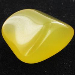 27.75ct Yellow Opal Freeform Cabochon (GEM-34348)