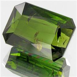 15.25ct Golden Green Tourmaline Appraised $34k (GEM-28586)