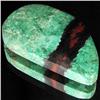 77.65ct Rare Banded Red Green Agate Cabochon (GEM-33134)