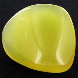 24.85ct Yellow Opal Freeform Cabochon (GEM-34230)