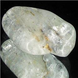 17.25ct Blue Topaz Freeform Cabochon (GEM-33910)