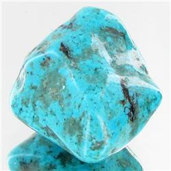 43.2ct Blue Mex. Turquoise Freeform Cabochon (GEM-33860)