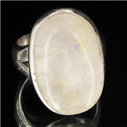 61.03ctw Moonstone Sterling Ring (JEW-2777)