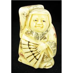 Chinese Handcarved Bone Netsuke (CLB-796)