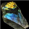 154.2ct Flashy Peacock Color Labradorite Slab (GEM-33664)