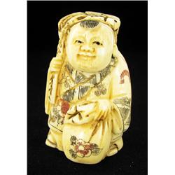 Chinese Handcarved Bone Netsuke (CLB-797)