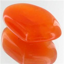 25.65ct Carnelian Freeform Cabochon (GEM-34101)